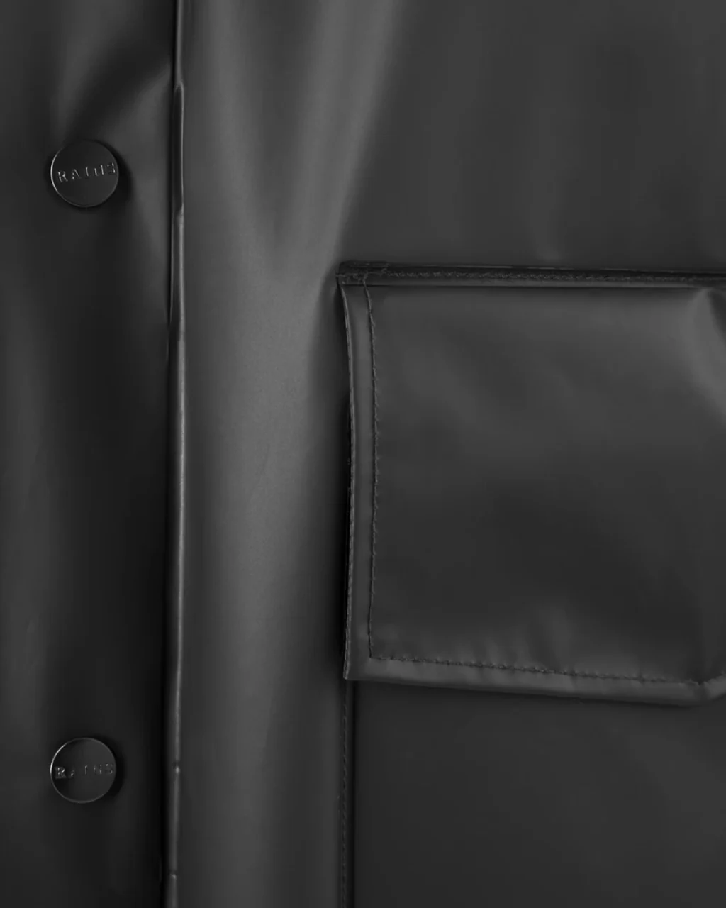 RAINS Transparent Hooded Coat - XXS/XS - Image 6