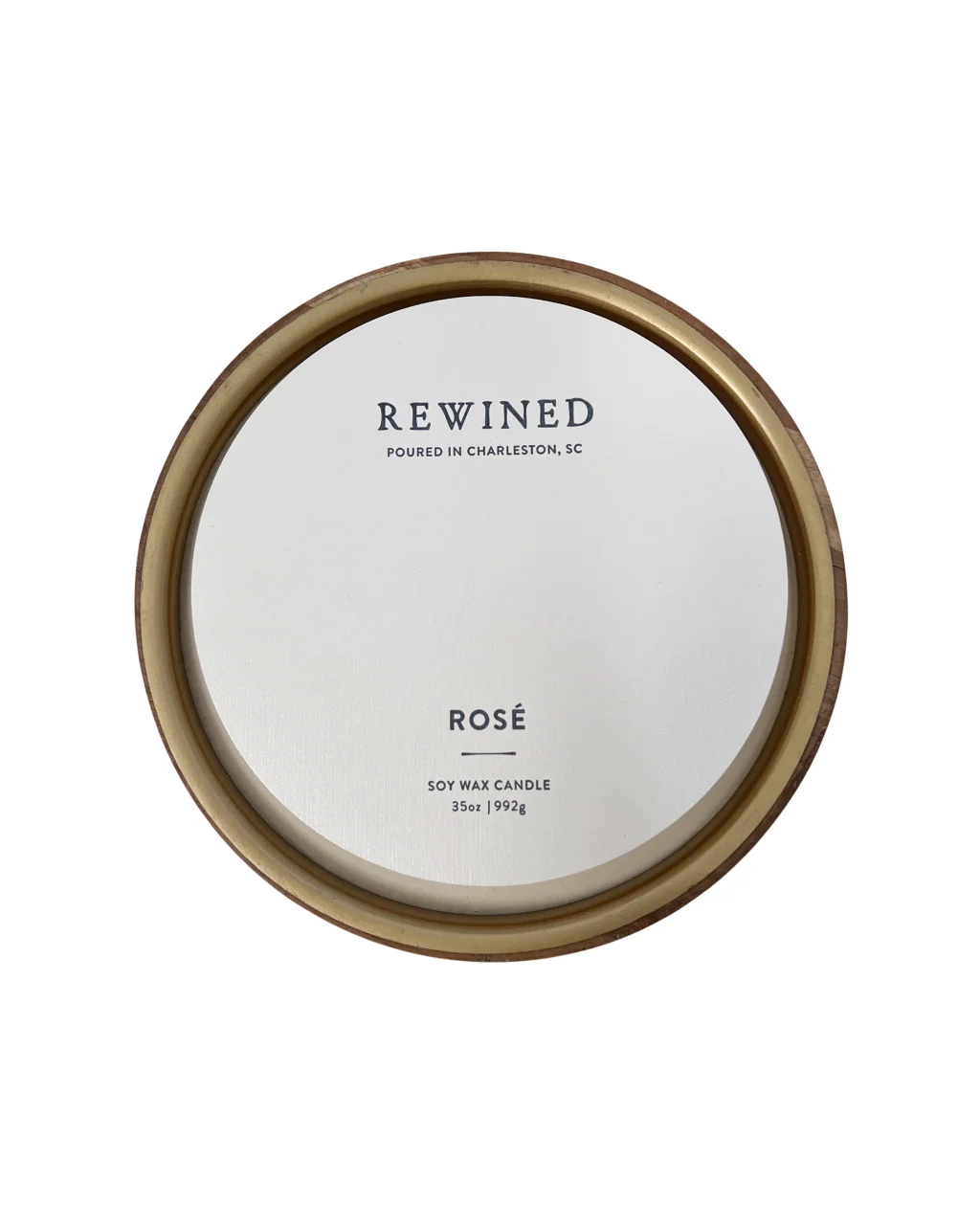 Rewined 35oz Candle - Rose - Image 2