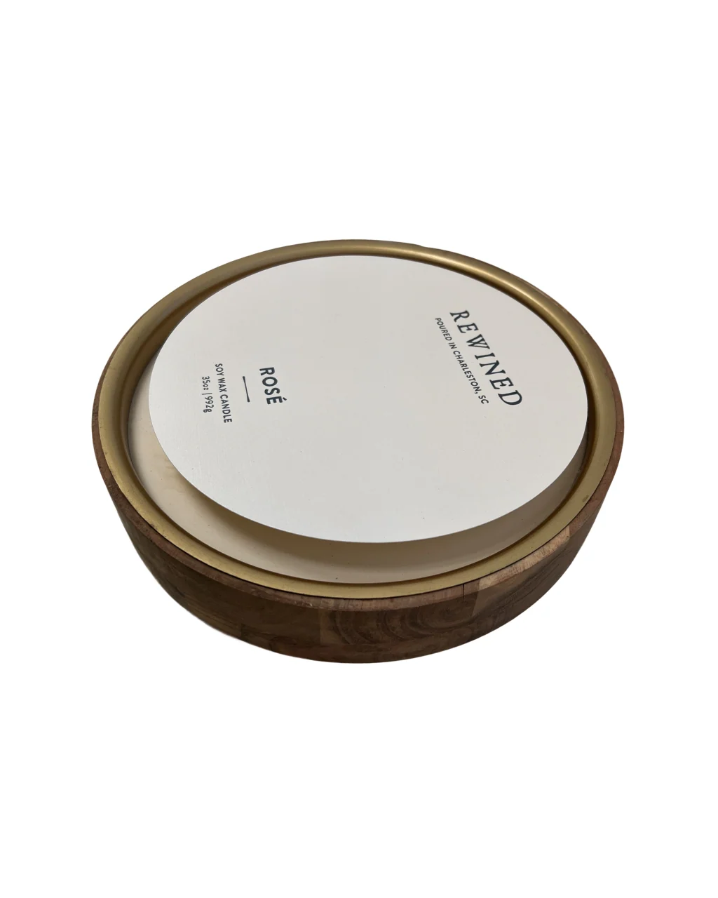 Rewined 35oz Candle - Rose - Image 5