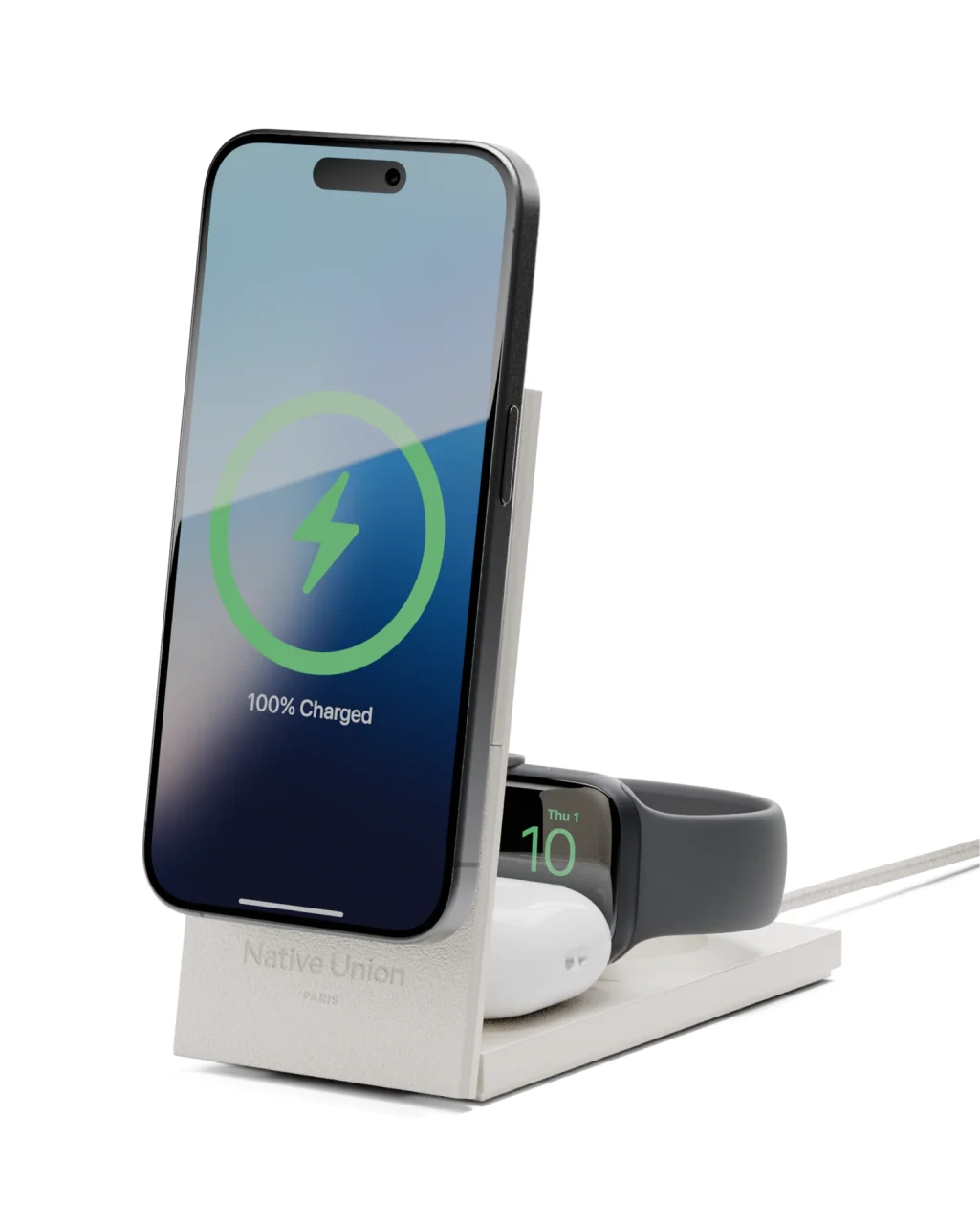 Native Union Rise 3-in-1 Magnetic Wireless Charger - Image 13