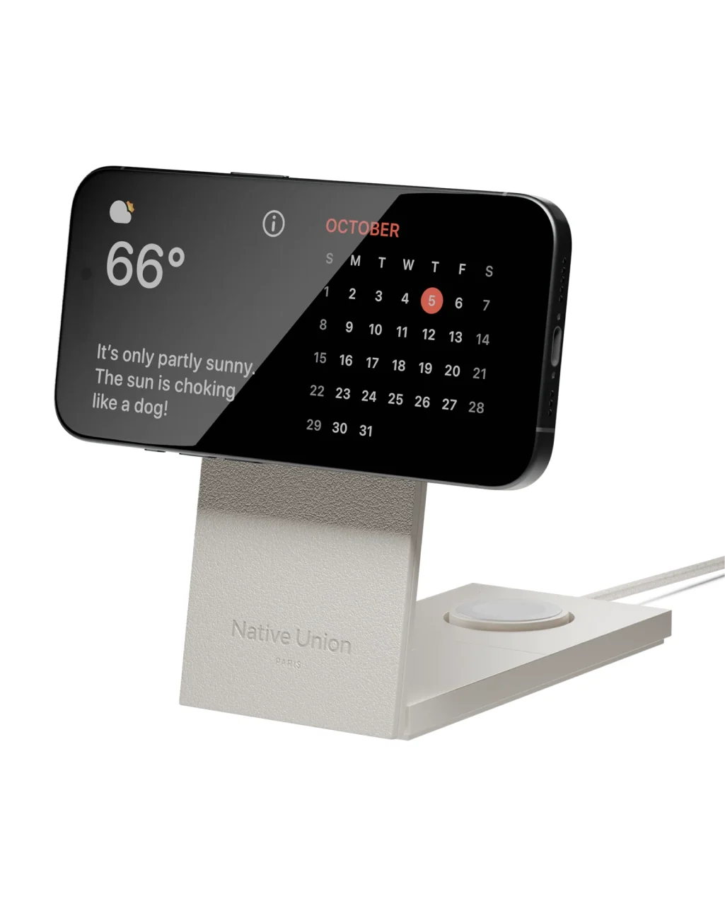 Native Union Rise 3-in-1 Magnetic Wireless Charger - Image 14