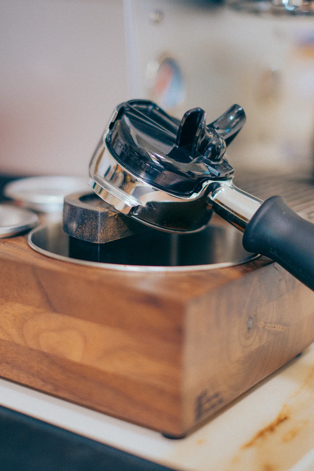 Saint Anthony Industries The Bloc Espresso Knock Box + Tamp Station - Image 11