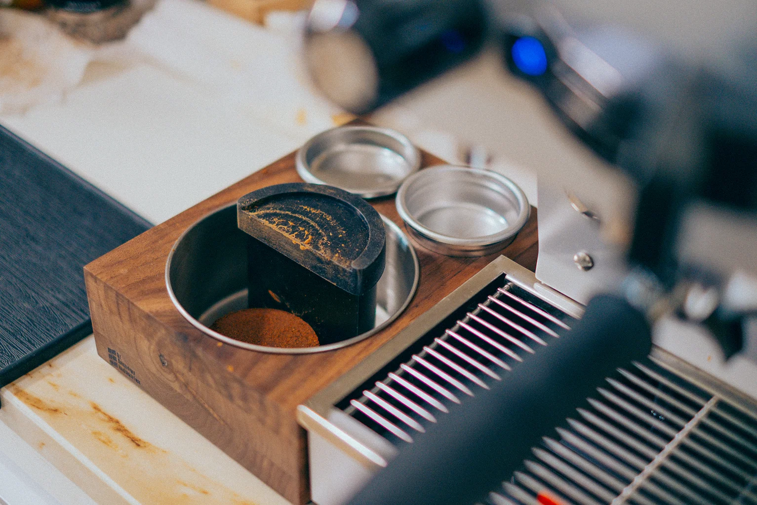 Saint Anthony Industries The Bloc Espresso Knock Box + Tamp Station - Image 12