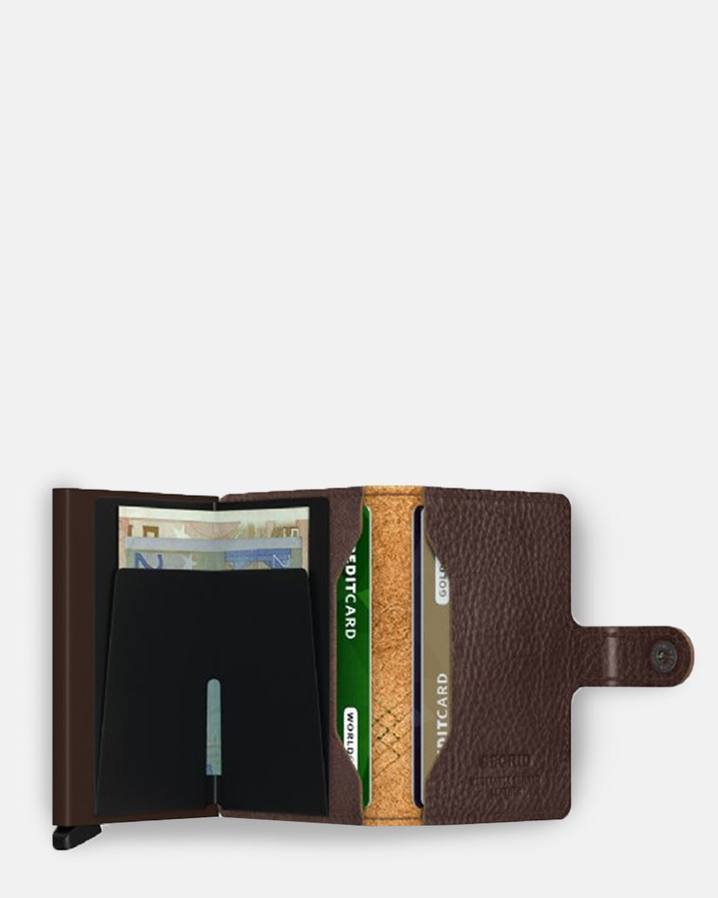 Secrid Mini Wallet Stitch Linea Espresso - Image 2
