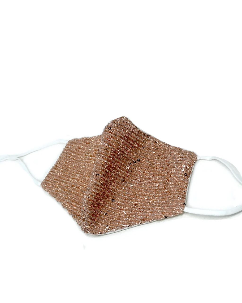 Sequin Fabric Double Layer Reusable Face Cover - Image 5