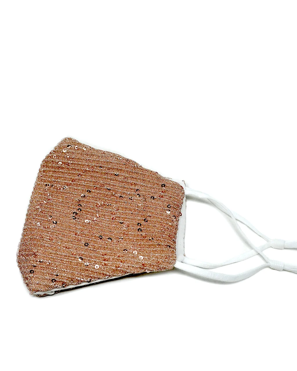 Sequin Fabric Double Layer Reusable Face Cover - Image 7