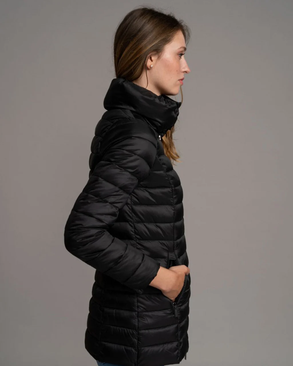 SMF Puffy Jacket - Black - Image 8