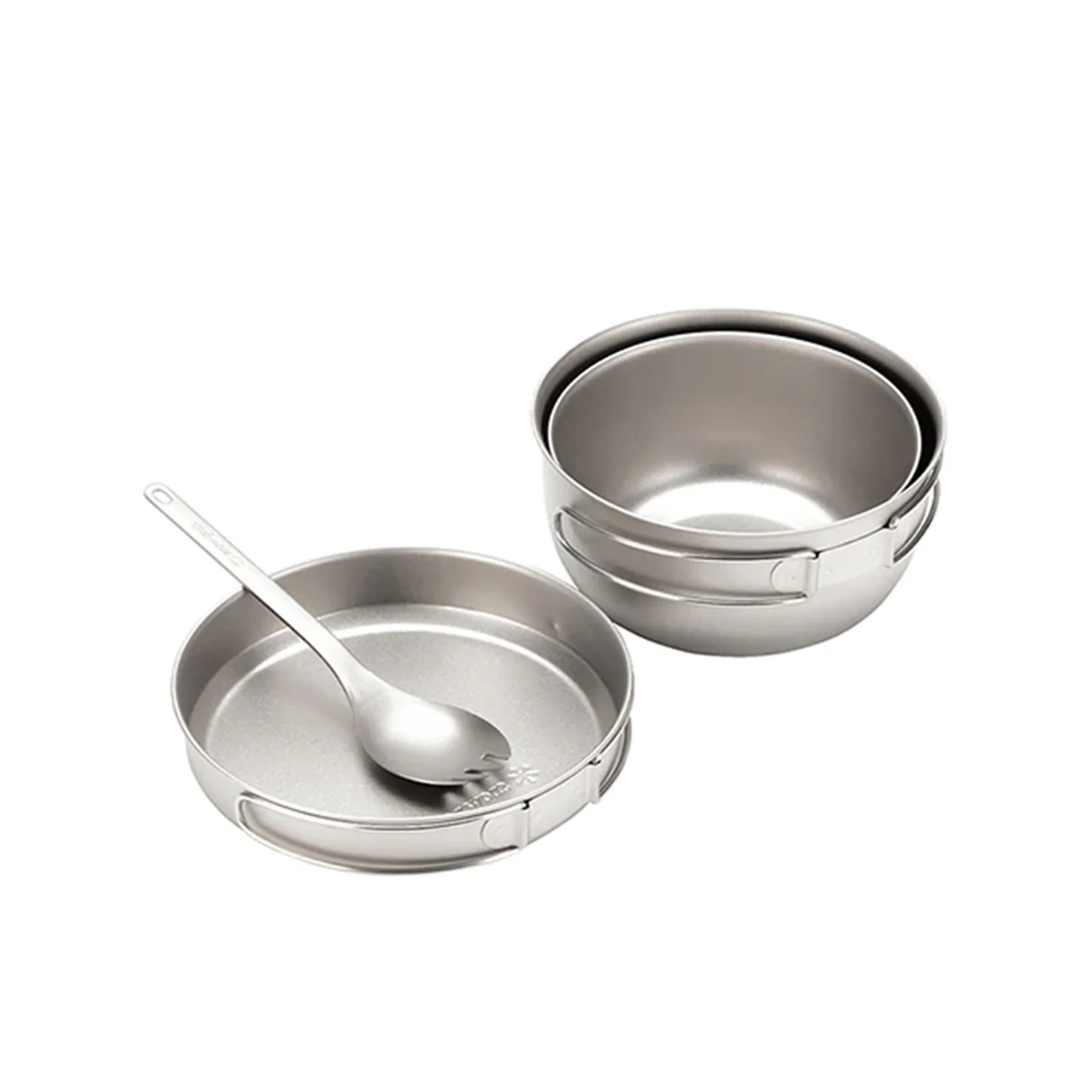 Snow Peak 3 Piece Titanium Cookset - Image 4