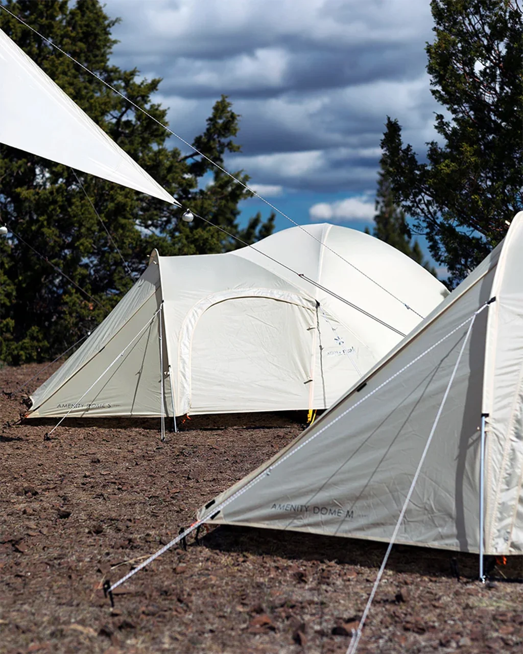 Snow Peak Amenity Dome Small in Ivory - Image 2