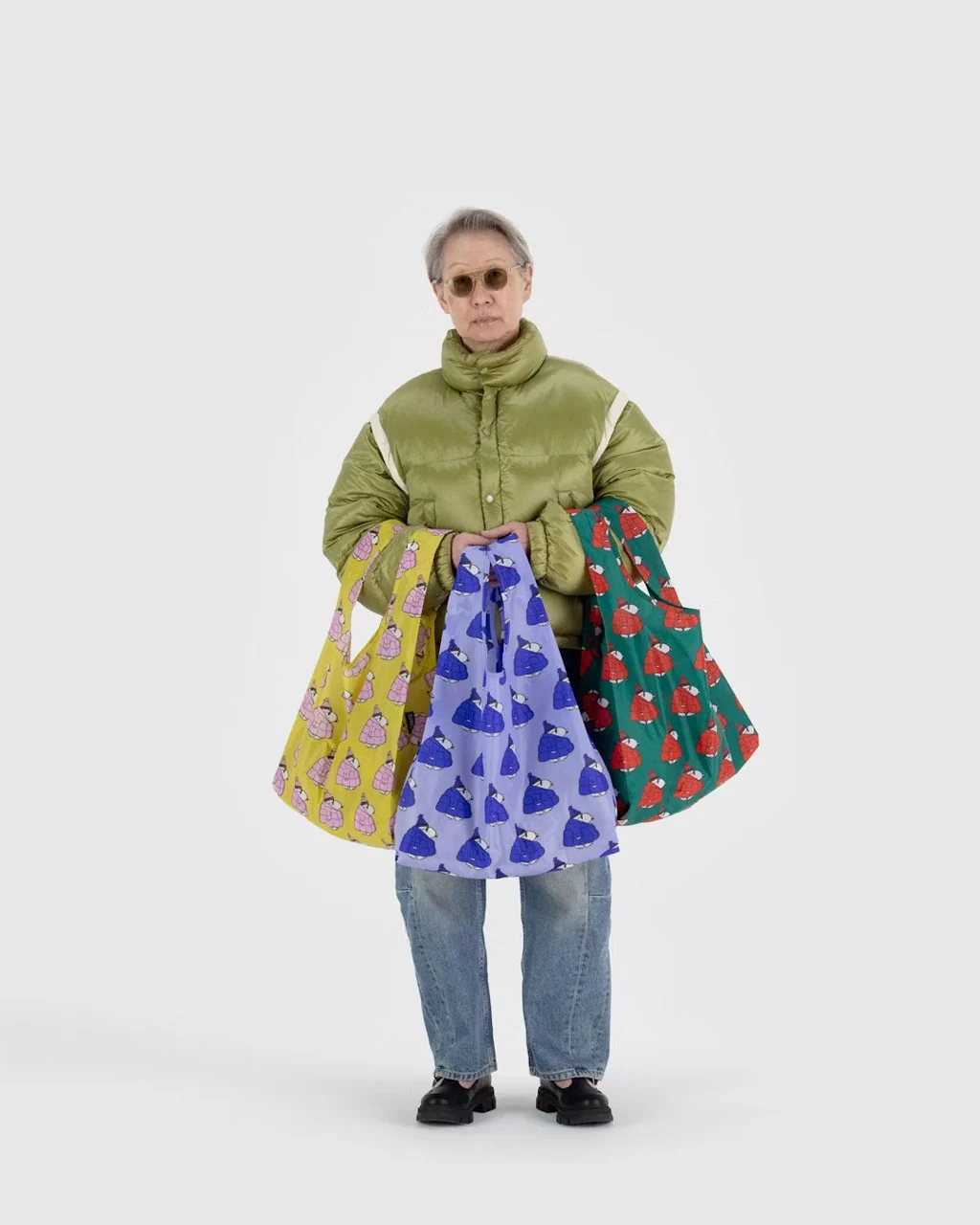 Baggu Standard Reusable Bag - Set of Three - Image 11