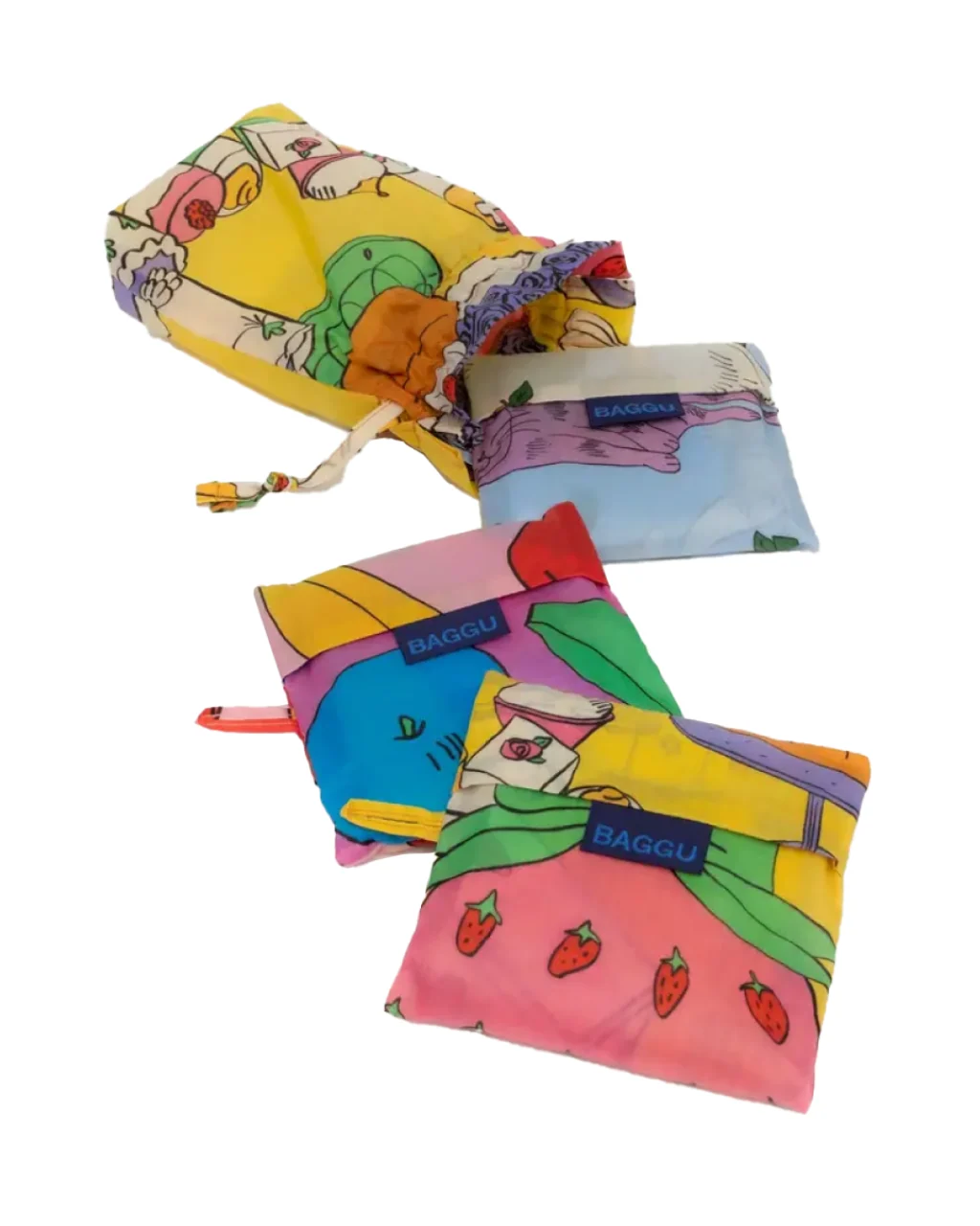Baggu Standard Reusable Bag - Set of Three - Image 16