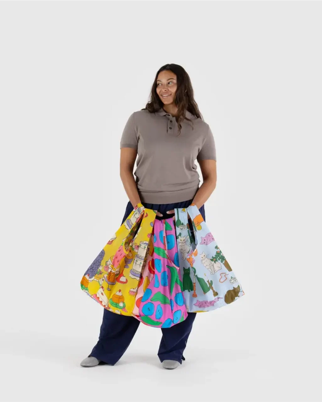 Baggu Standard Reusable Bag - Set of Three - Image 17