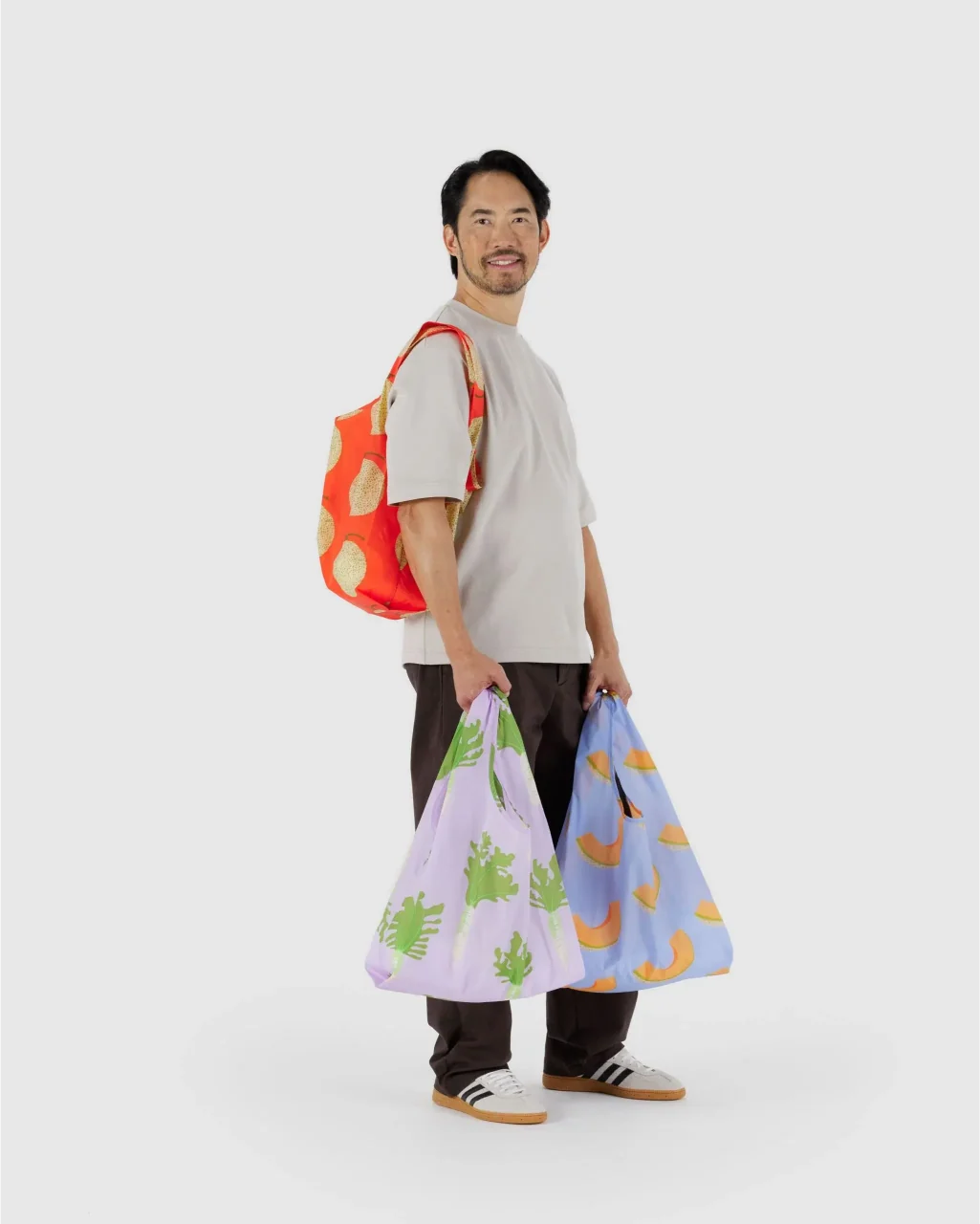 Baggu Standard Reusable Bag - Set of Three - Image 24
