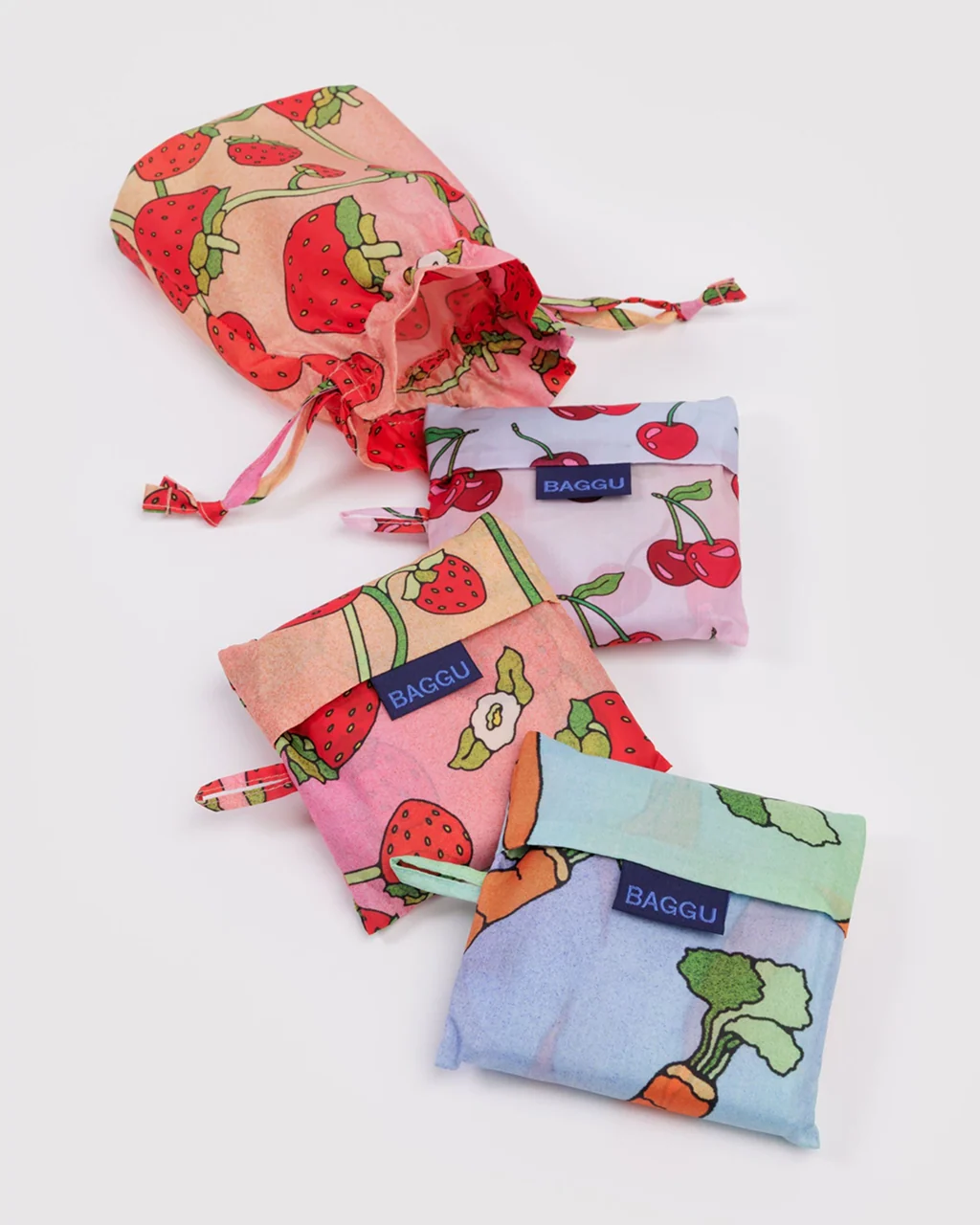 Baggu Standard Reusable Bag - Set of Three - Image 38