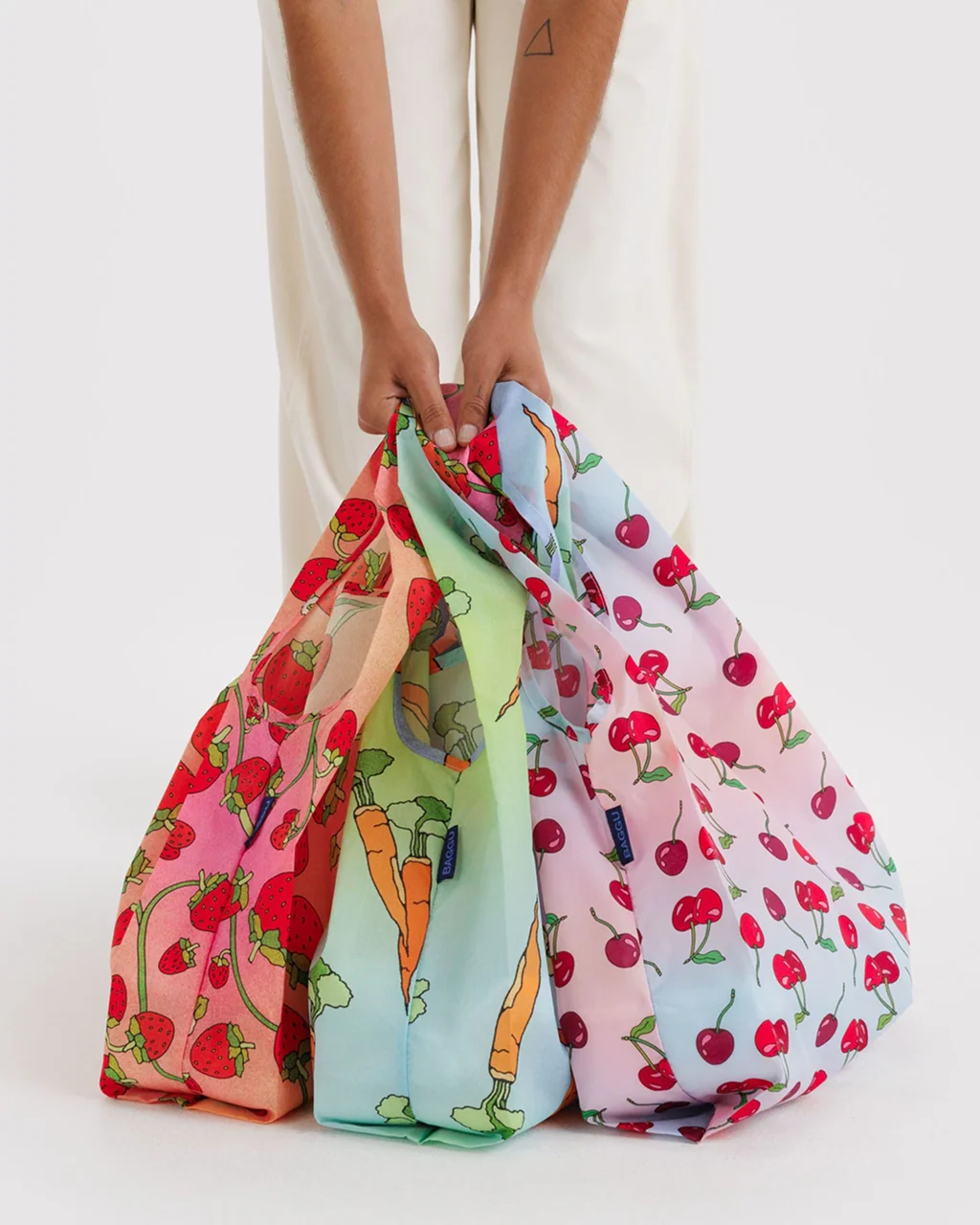 Baggu Standard Reusable Bag - Set of Three - Image 40