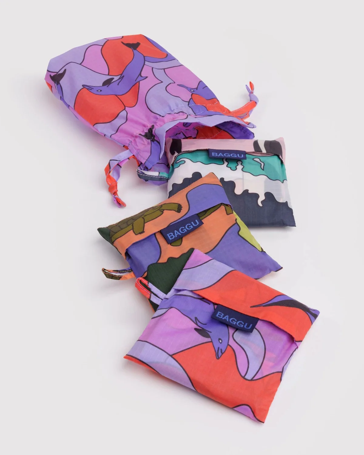 Baggu Standard Reusable Bag - Set of Three - Image 43
