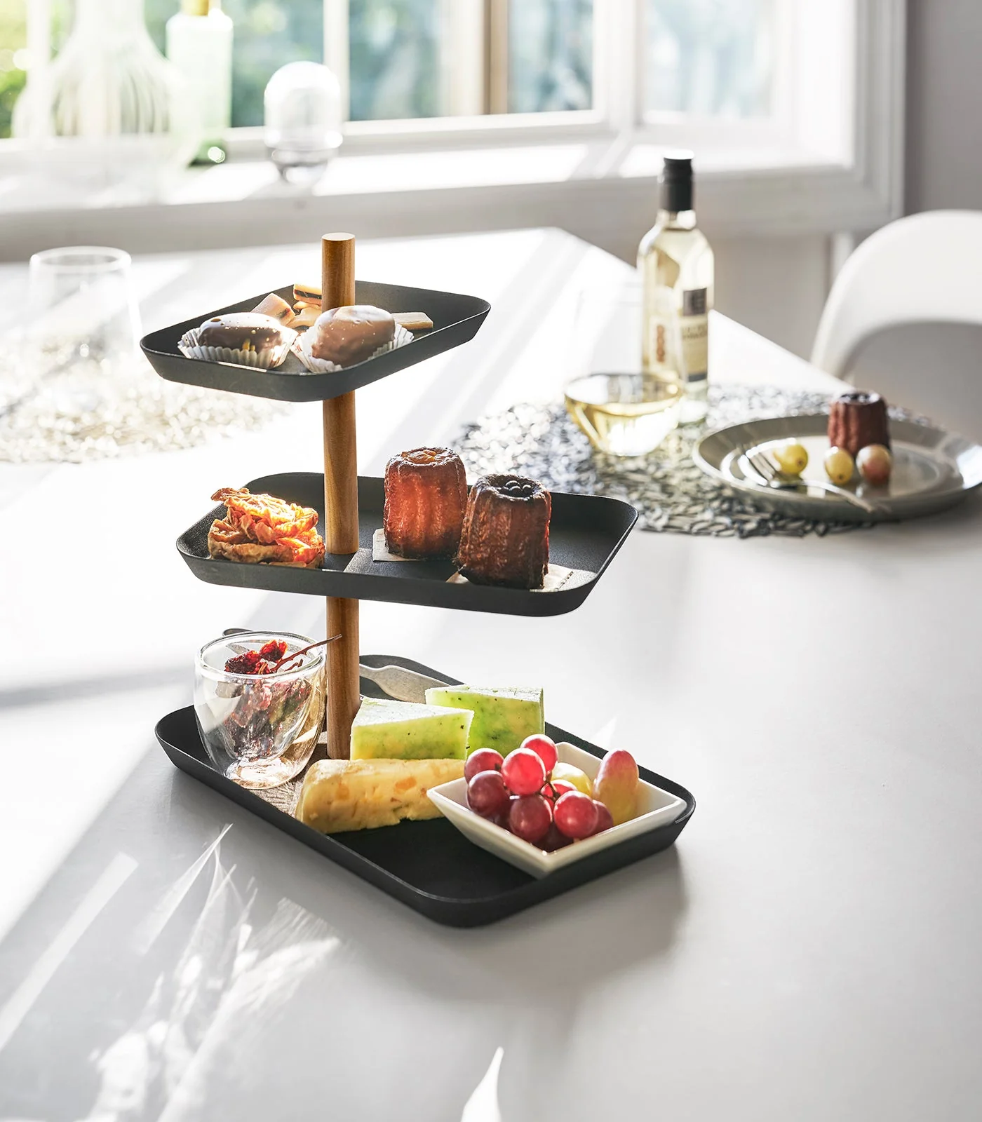 Yamazaki Home Three-Tier Display Tray - Image 15