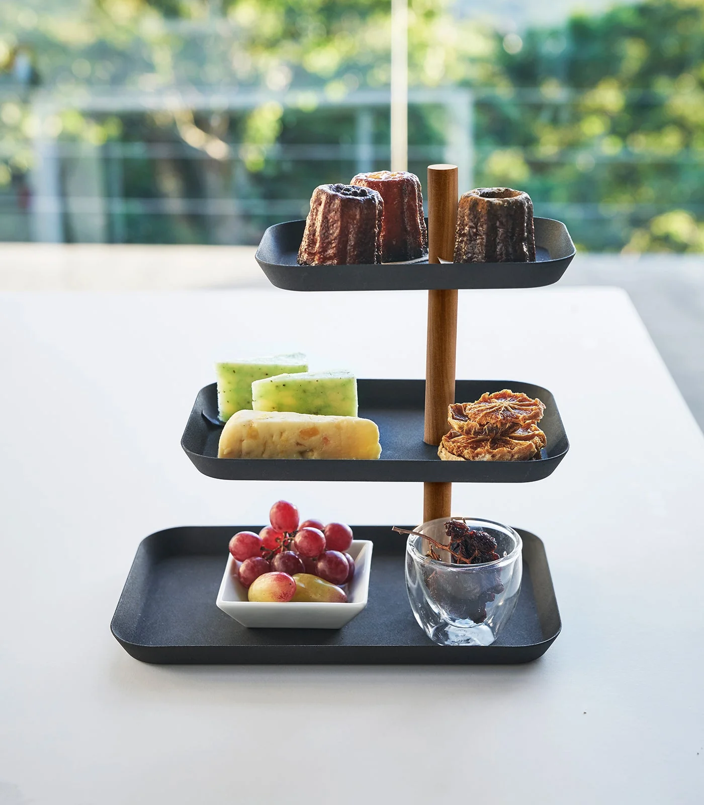 Yamazaki Home Three-Tier Display Tray - Image 16