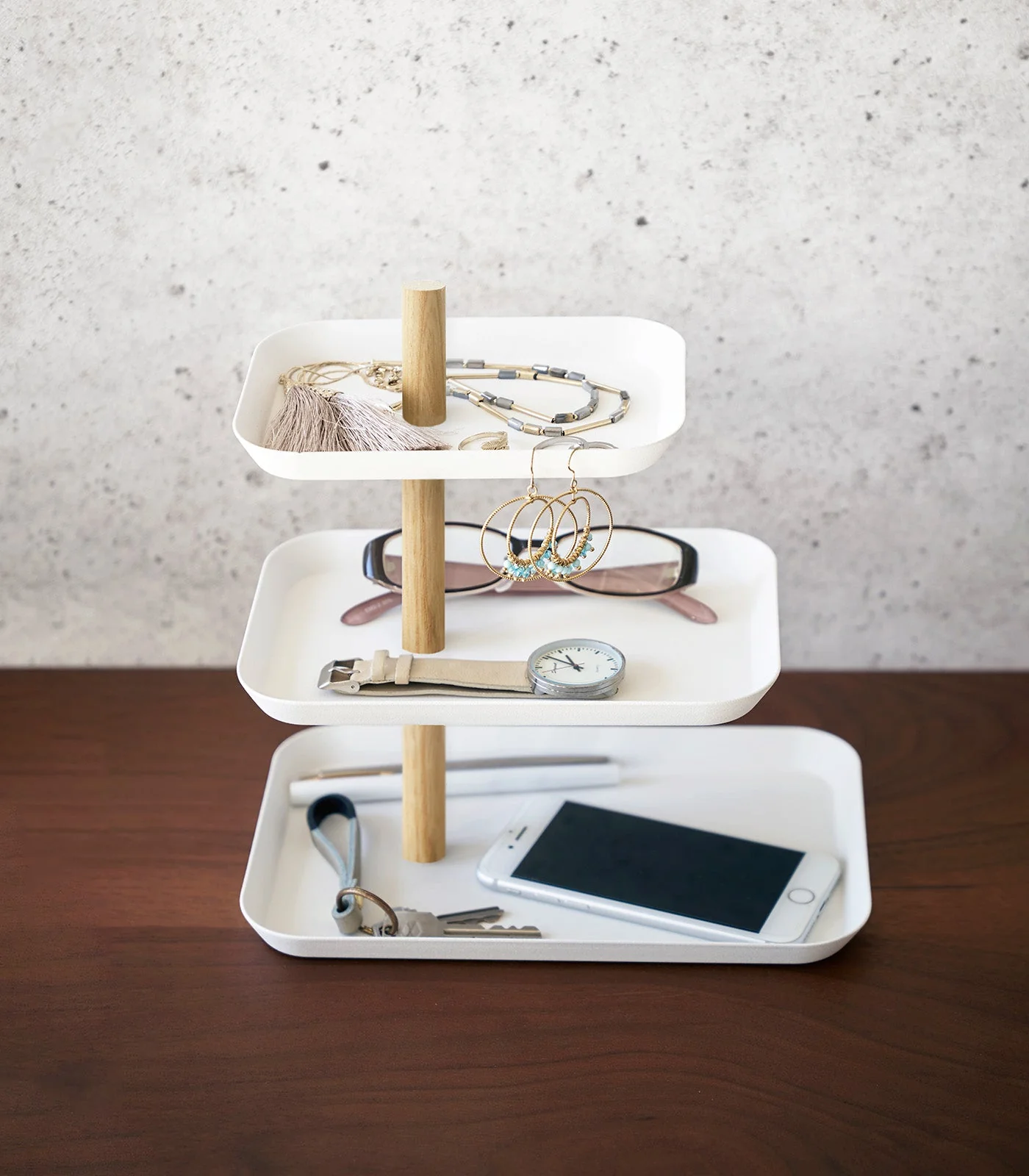 Yamazaki Home Three-Tier Display Tray - Image 3