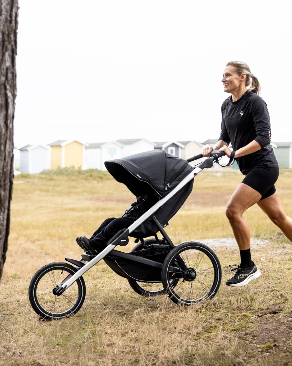 Thule Glide 3 Stroller for All-Terrain and Jogging Black - Image 2
