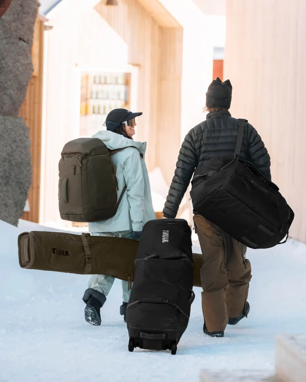Thule Roundtrip Ski And Snowboard Boot Backpack 60L - Image 14