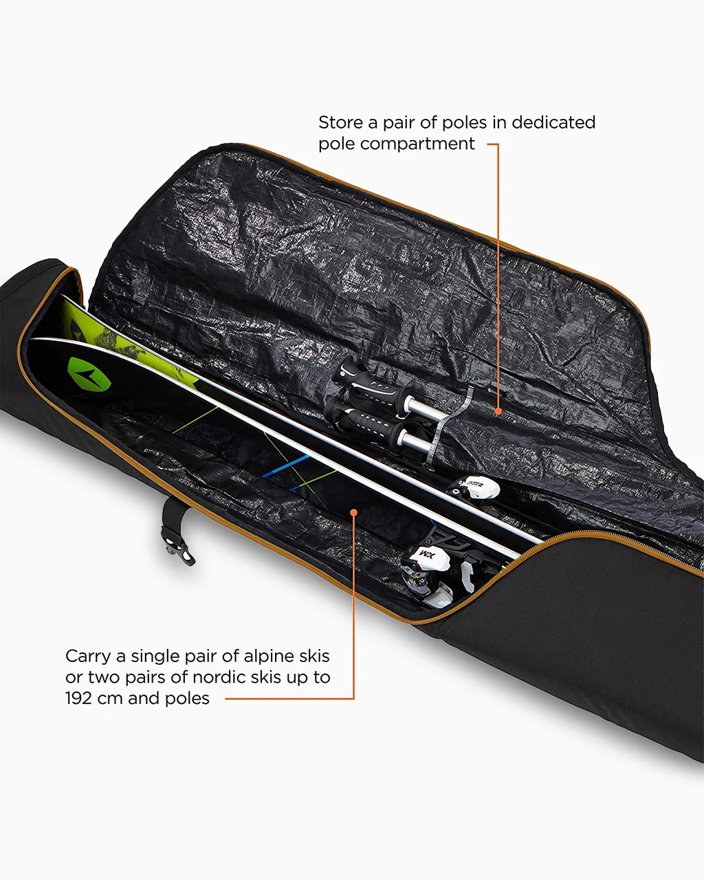 Thule RoundTrip Ski Bag 192cm - Image 3