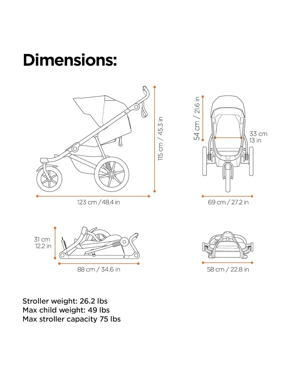 Thule Urban Glide 3 Black with Magnetic Buckle - Image 7