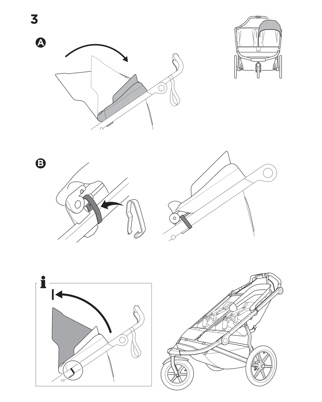 Thule Urban Glide 3 Double Car Seat Adapter For Maxi-Cosi - Image 5