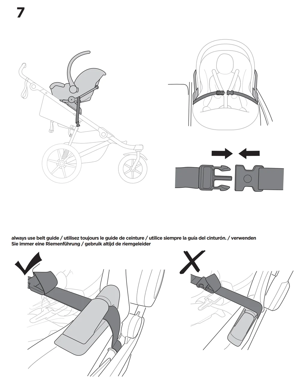 Thule Urban Glide 3 Double Car Seat Adapter Universal - Image 10