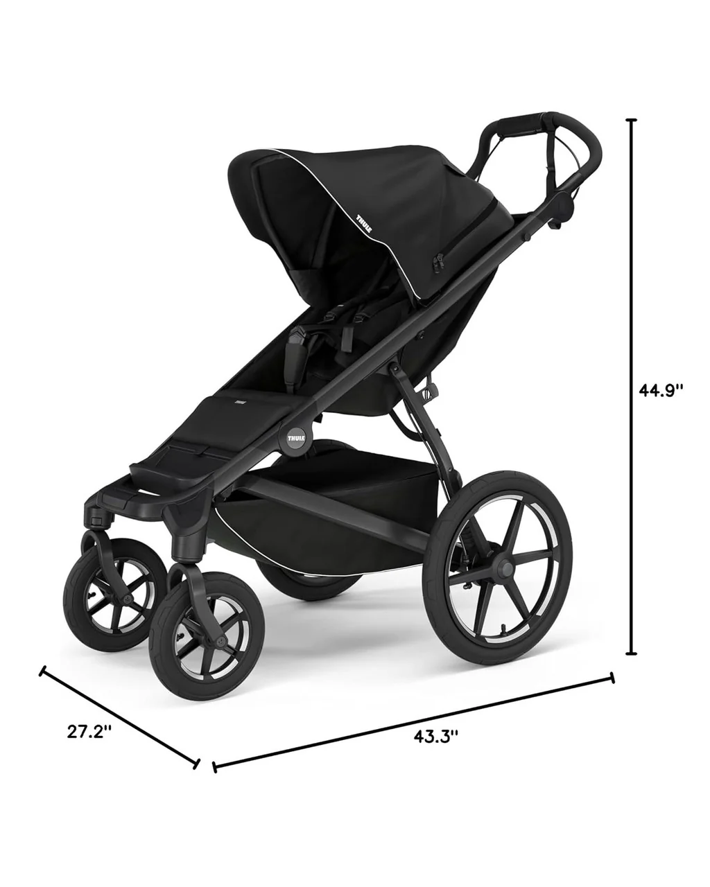 Thule Urban Glide 4-Wheel All-Terrain Single Stroller - Image 10