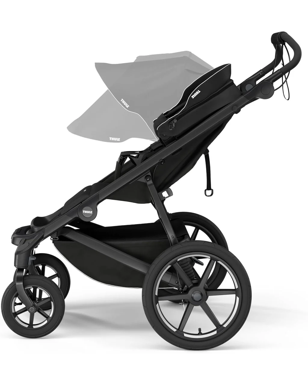 Thule Urban Glide 4-Wheel All-Terrain Single Stroller With Magnetic Buckle - Image 6