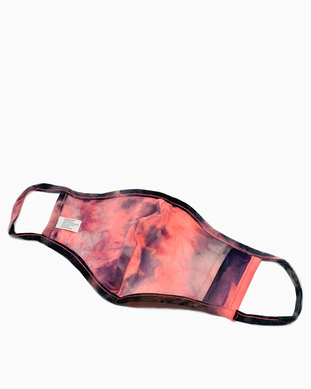 Tie Dye Cotton Face Cover with Filter Pocket - Image 4