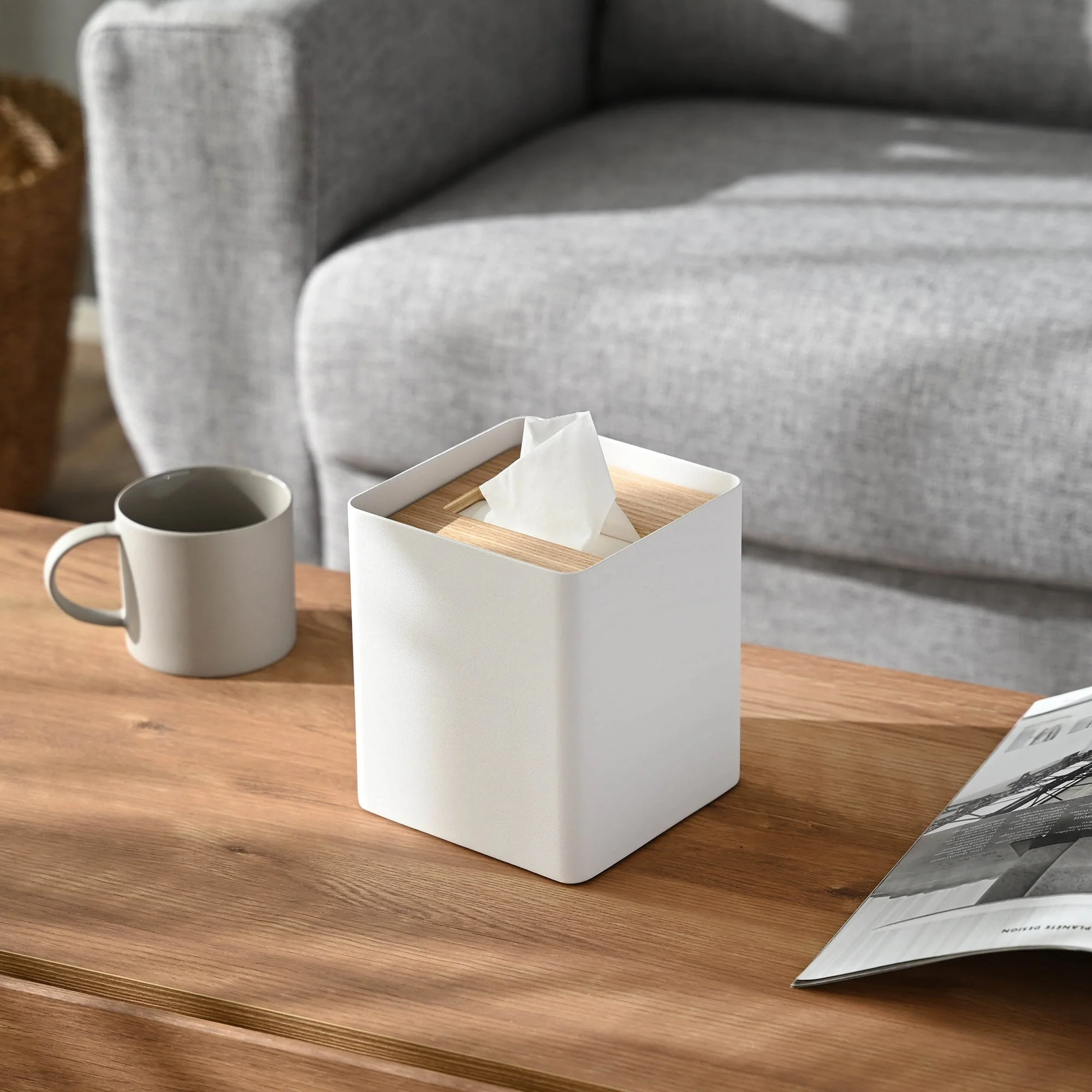 Yamazaki Home Tissue Box Cover - Image 8