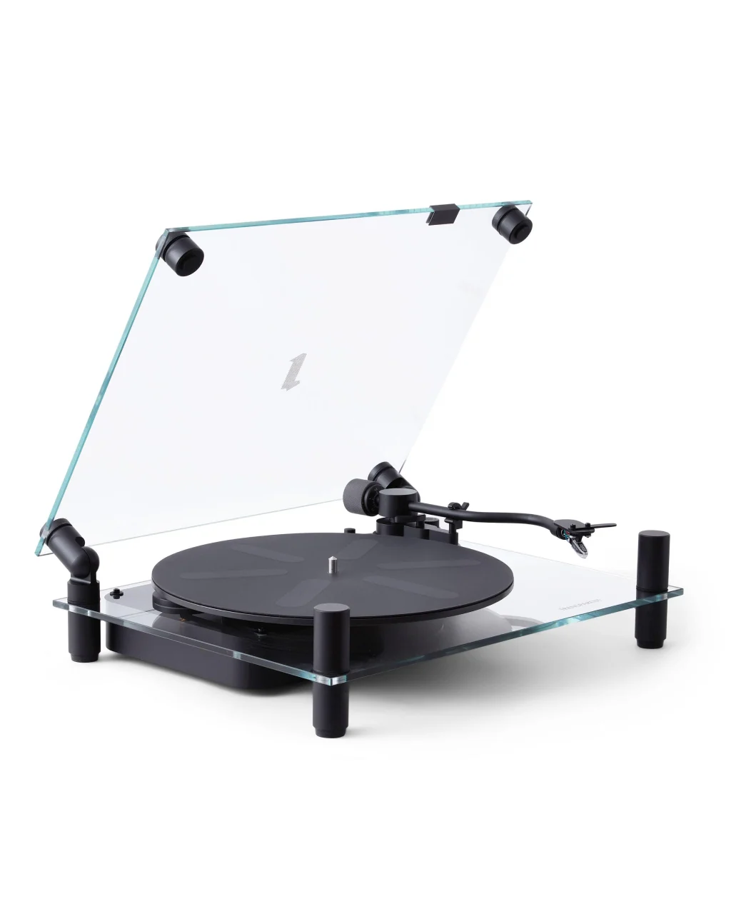 Transparent Turntable - Black - Image 4