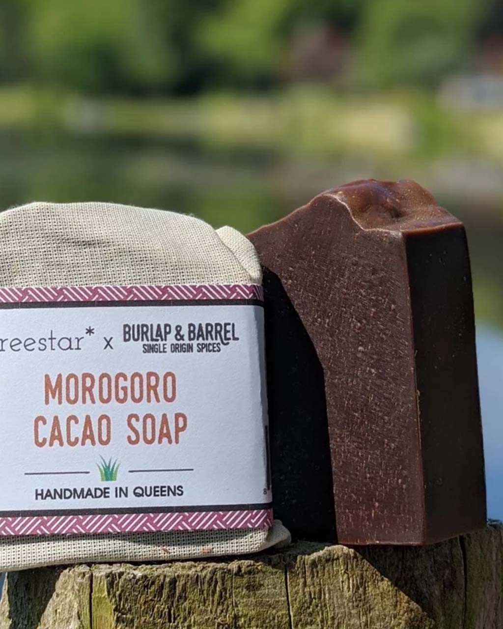 Treestar Morogoro Cacao Soap- collab w/Burlap & Barrel - Image 3